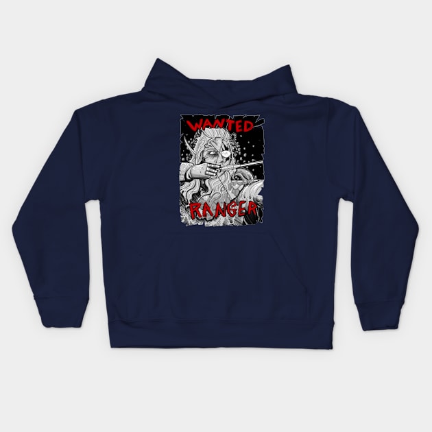 D&d Ranger Kids Hoodie by paintchips